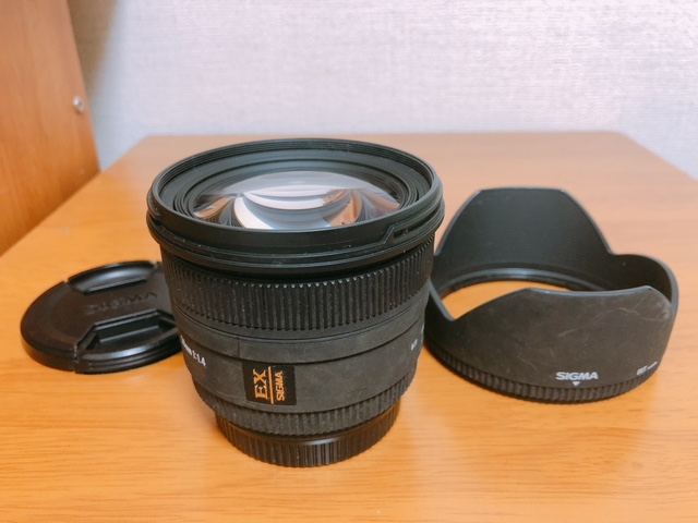 SIGMA 50mm 1:1.4 DG HSM EX レンズ Canon用