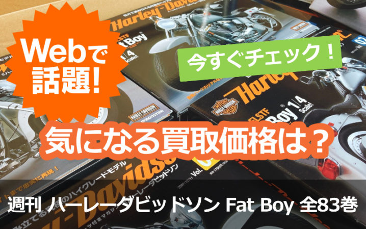 DeAGOSTINI / 週刊 ハーレーダビッドソン Fat Boy 1/4スケール 全89巻 